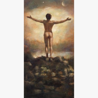 &quot;Triumphant&quot; | Original Work on Paper | Free Shipping Worldwide