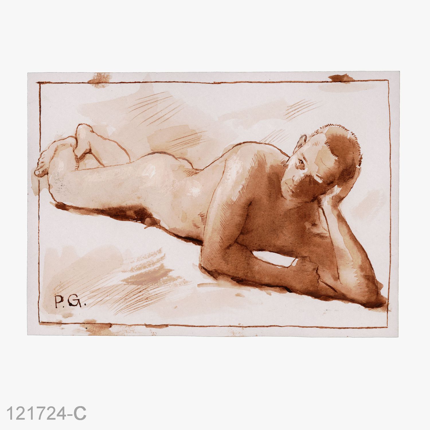 "Sepia Nudes" Male Nude Studies | Available Individually