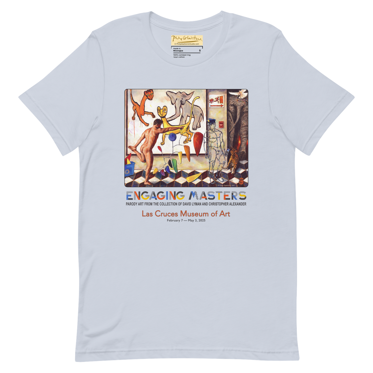 &quot;Engaging Masters&quot; at the Las Cruces Museum of Art | Commemorative T-Shirt | Unisex S-4XL | Ships Free Worldwide