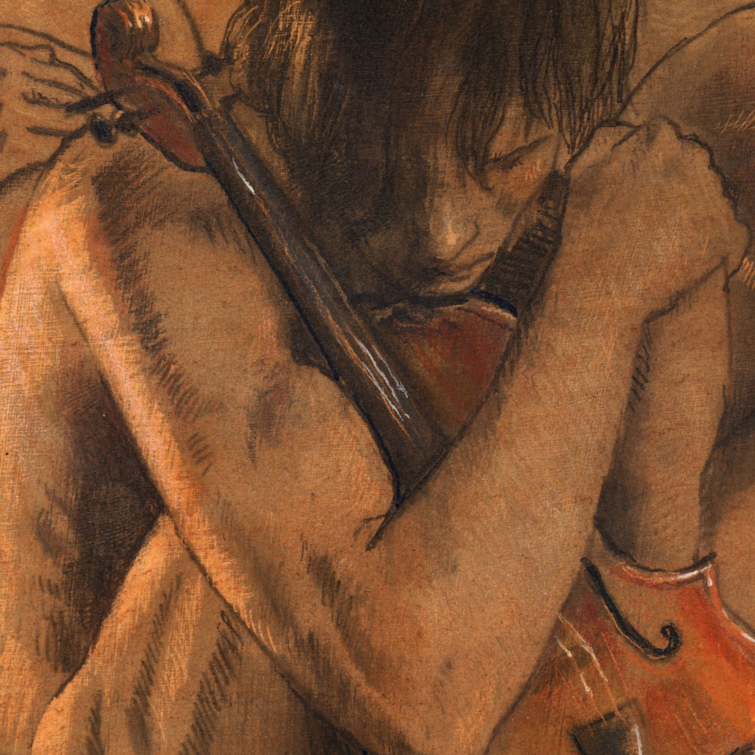 "The Stirring (for Samuel Barber)"  |  Original Work on Paper  |  Free Shipping Worldwide