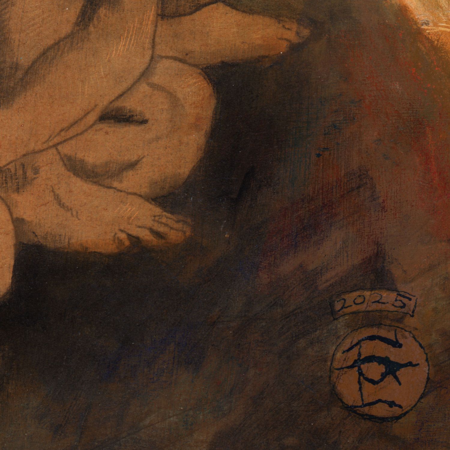 "The Stirring (for Samuel Barber)"  |  Original Work on Paper  |  Free Shipping Worldwide