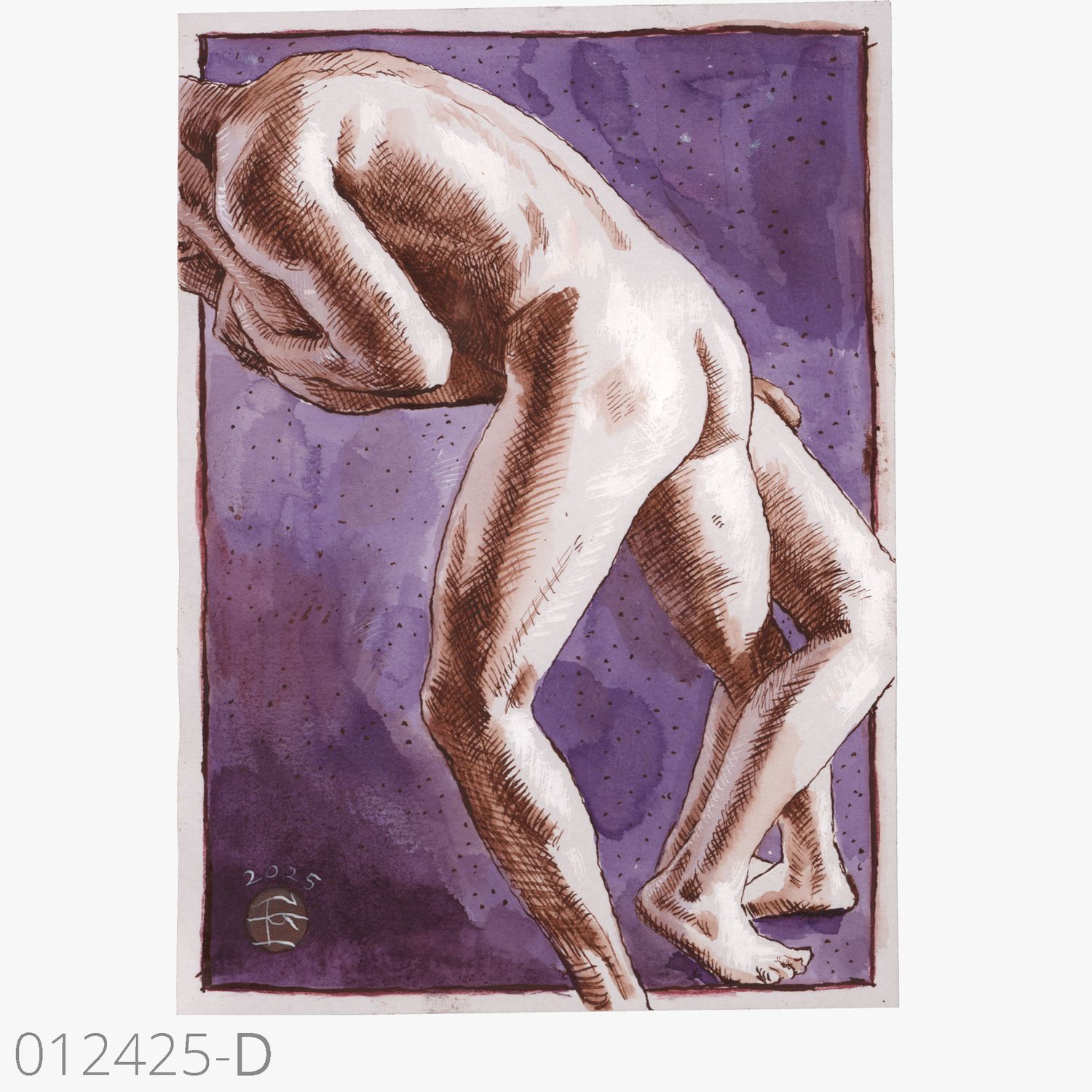 "The Struggle" Group of Related Works on Paper, Available Individually