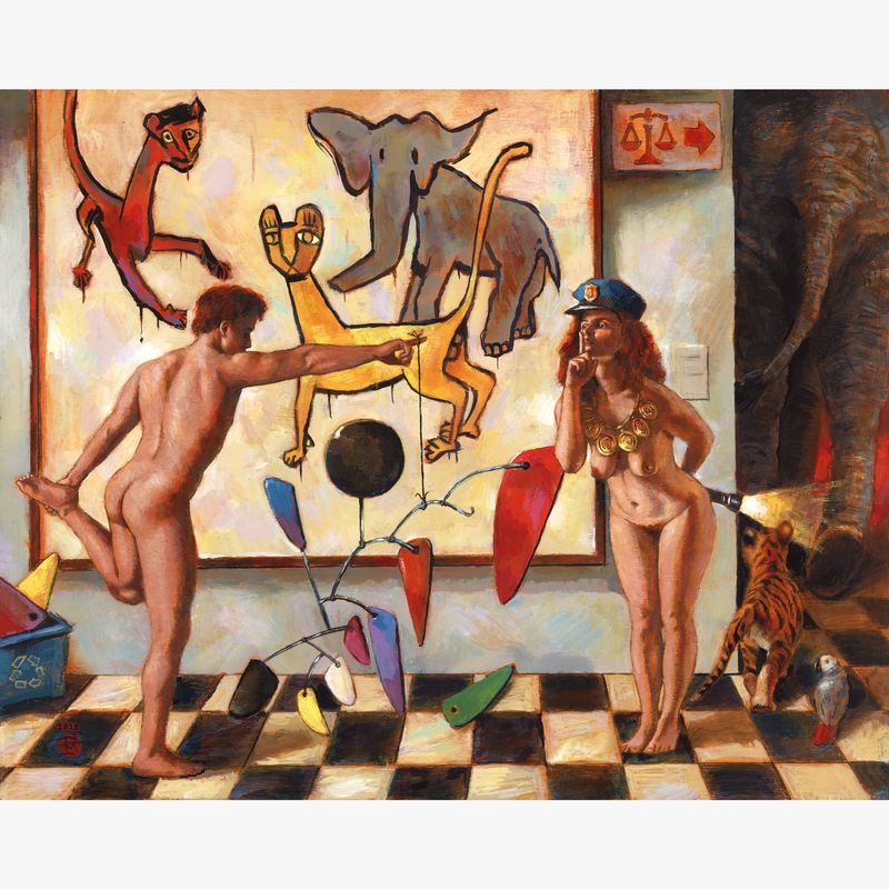&quot;The Quiet Balance (An Evening at Calder&#39;s Circus)&quot;