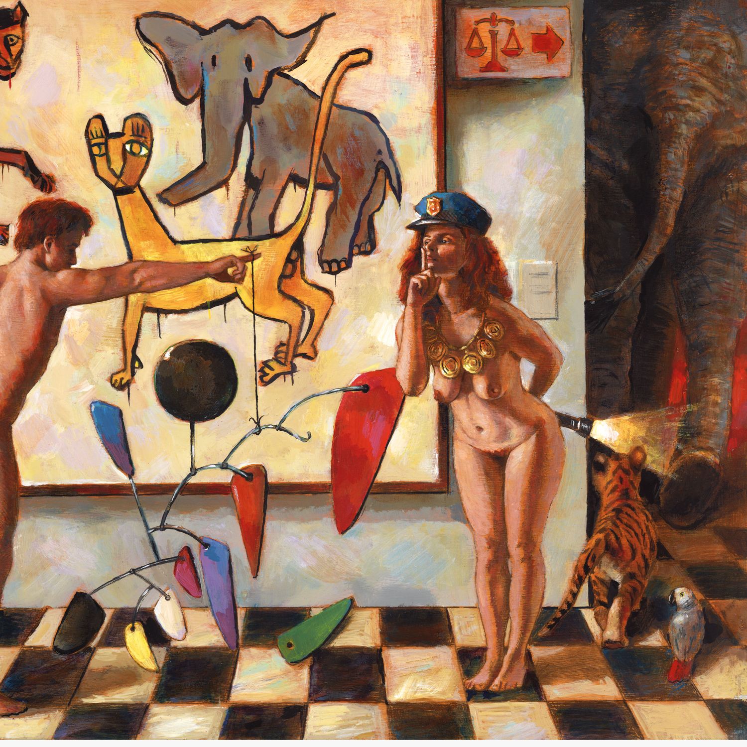 "The Quiet Balance (An Evening at Calder's Circus)"