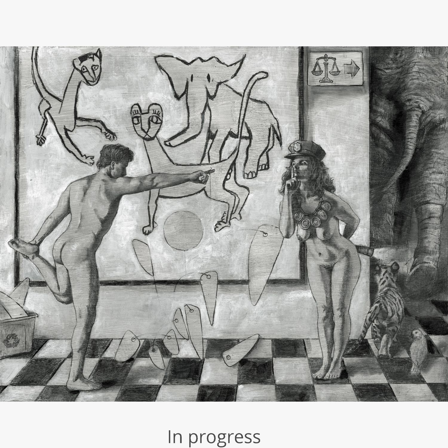 "The Quiet Balance (An Evening at Calder's Circus)"
