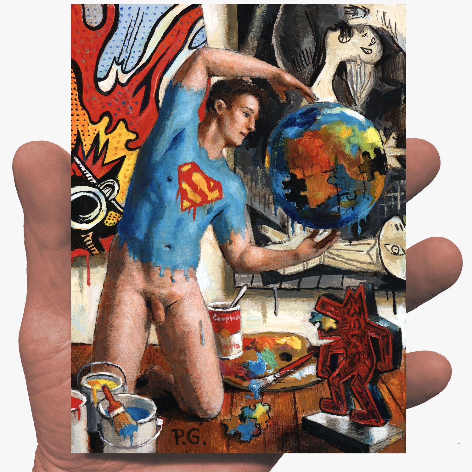 &quot;A Young Artist Paints Master Copies, Enjoys His Soup, and Tries to Conjure the Power to Solve the Earth’s Puzzling Problems&quot;