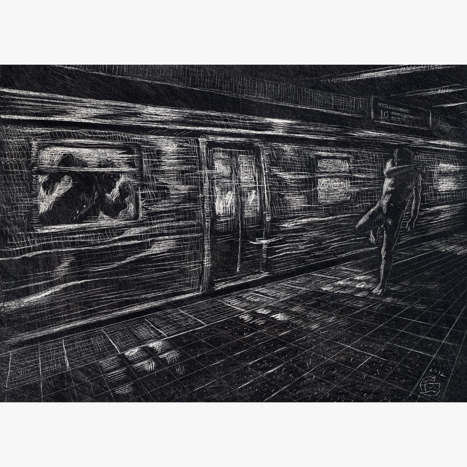&quot;Night Sweats (Double Self-Portrait)&quot;