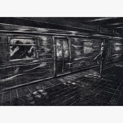 &quot;Night Sweats (Double Self-Portrait)&quot;