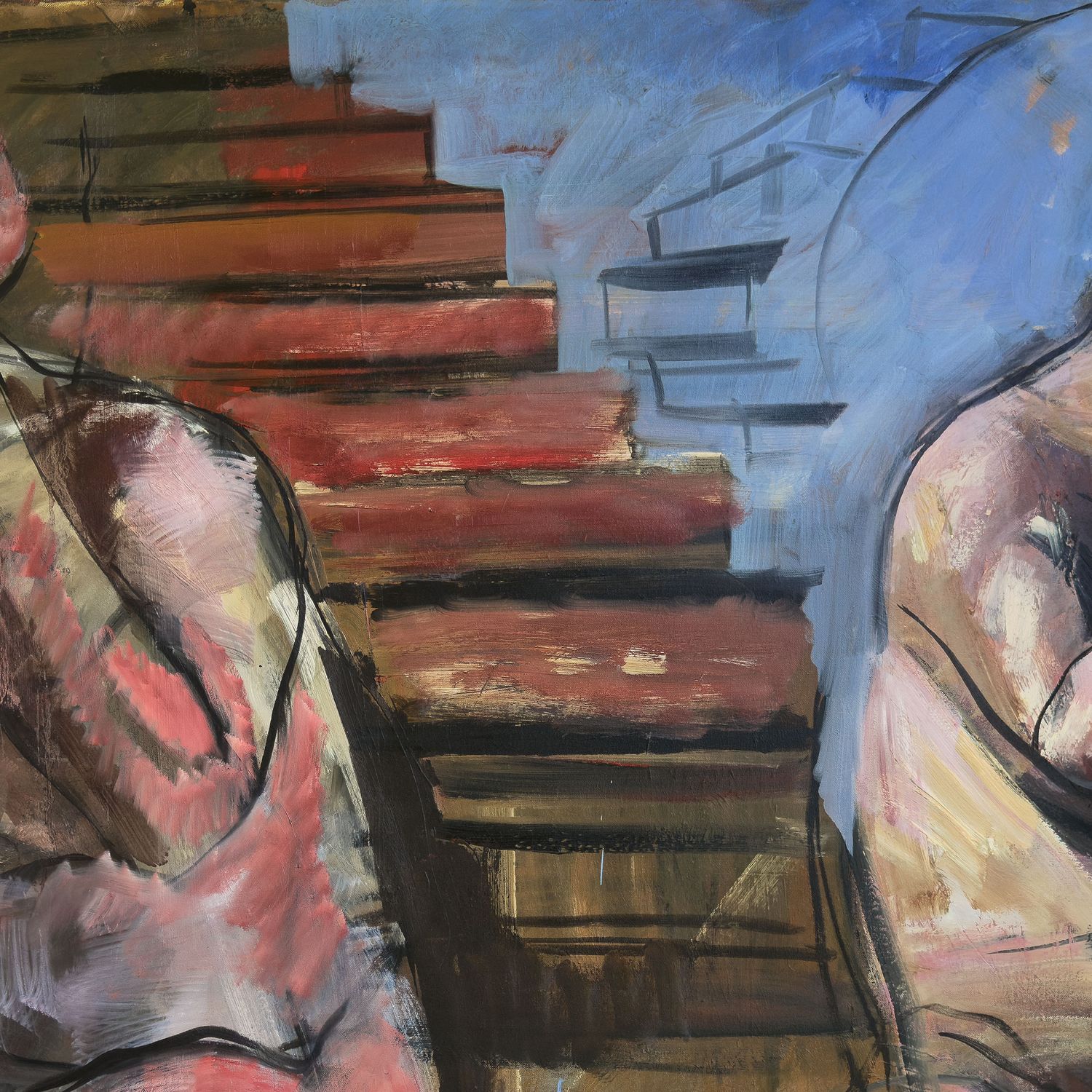 Untitled Large 38" X 50" Oil on Stretched Canvas | ca. 2005