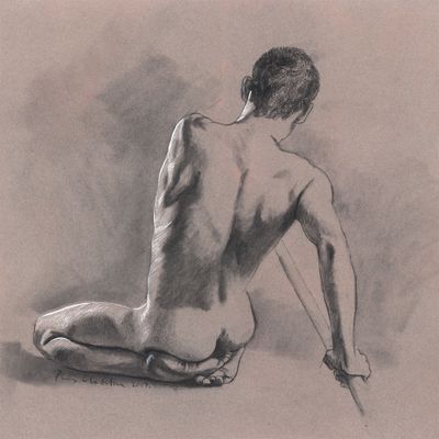 Untitled (Study for &quot;The Mighty Catch&quot;, 2007)