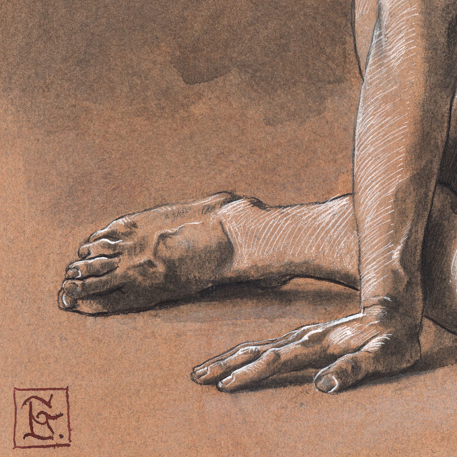 Untitled (Kneeling Male Nude)