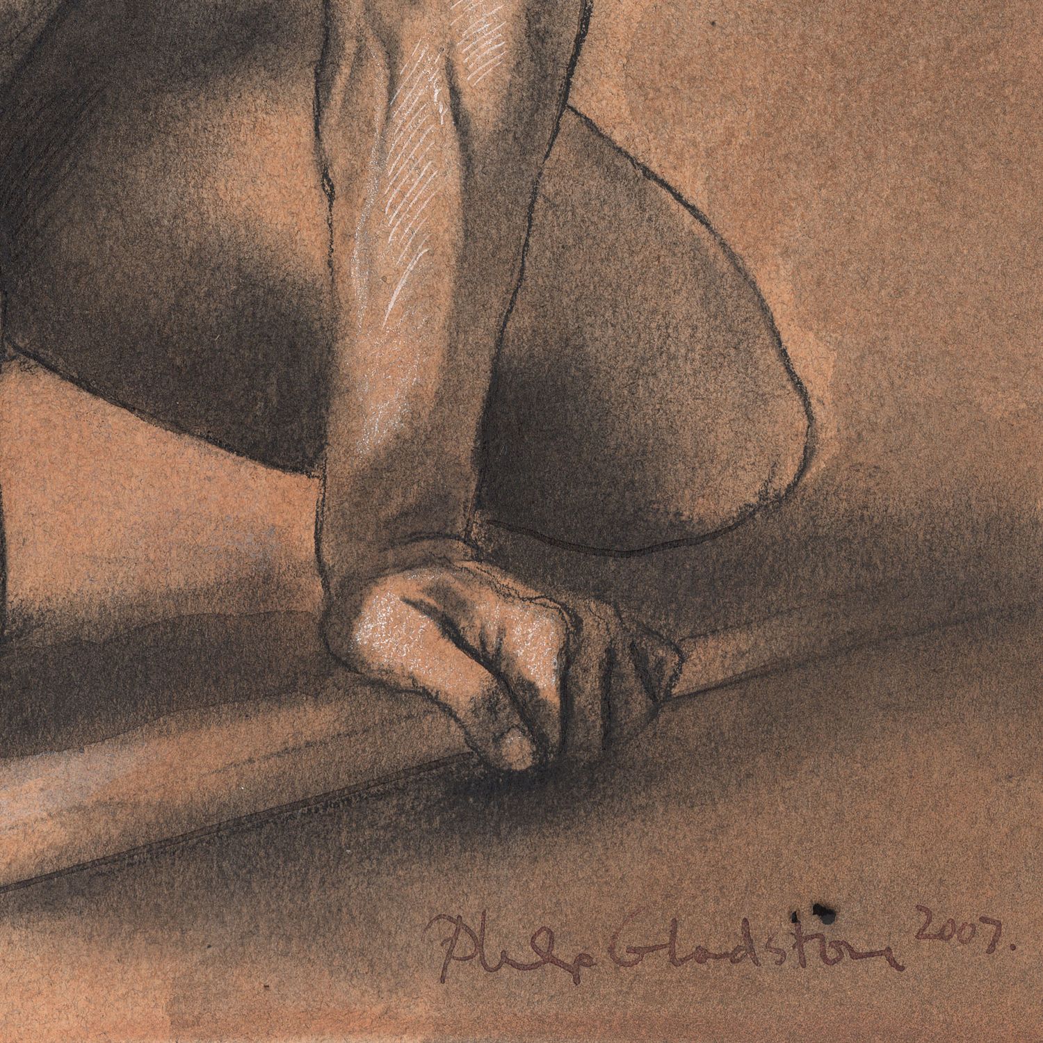 Untitled (Kneeling Male Nude)