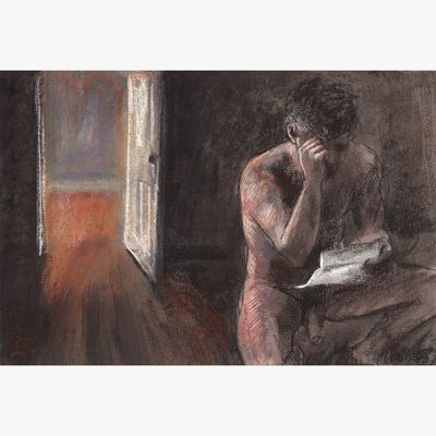 &quot;The Letter&quot; (Self-Portrait)