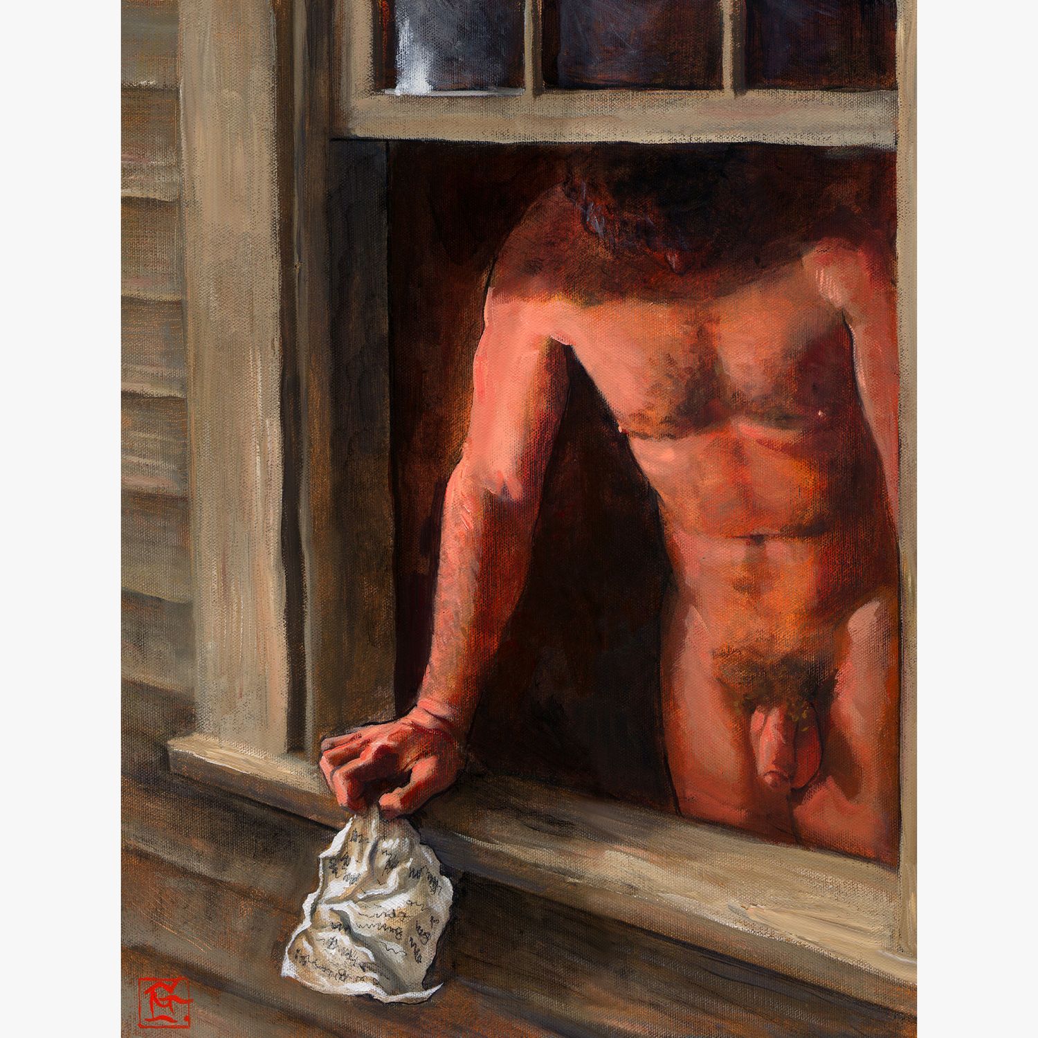 &quot;The Empty House&quot; (Self-Portrait)