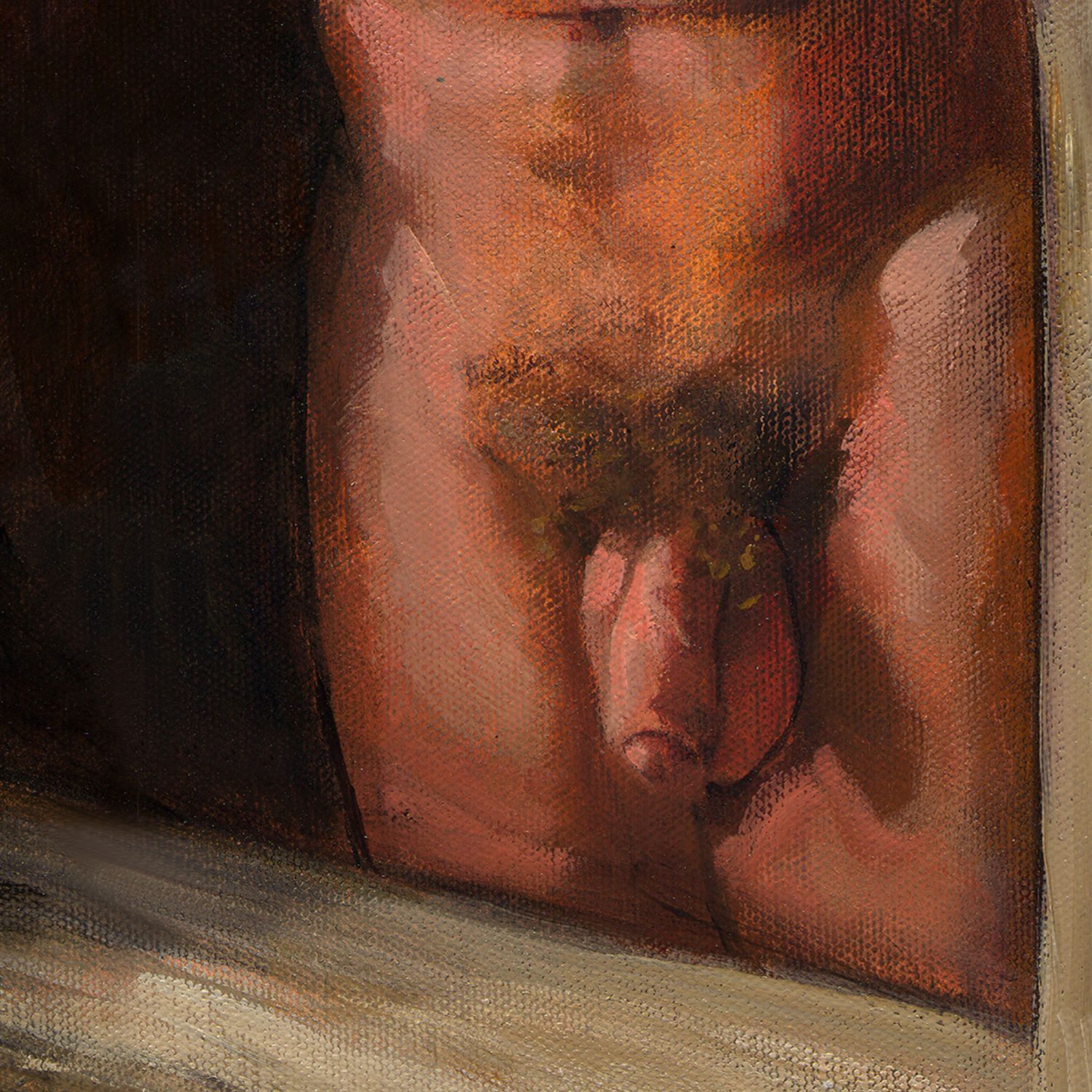 "The Empty House" (Self-Portrait)