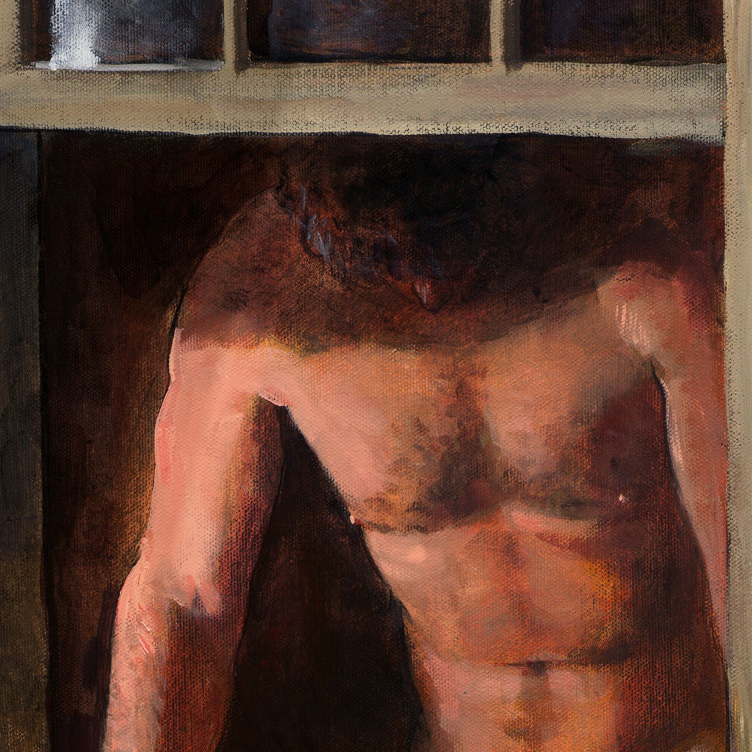 "The Empty House" (Self-Portrait)
