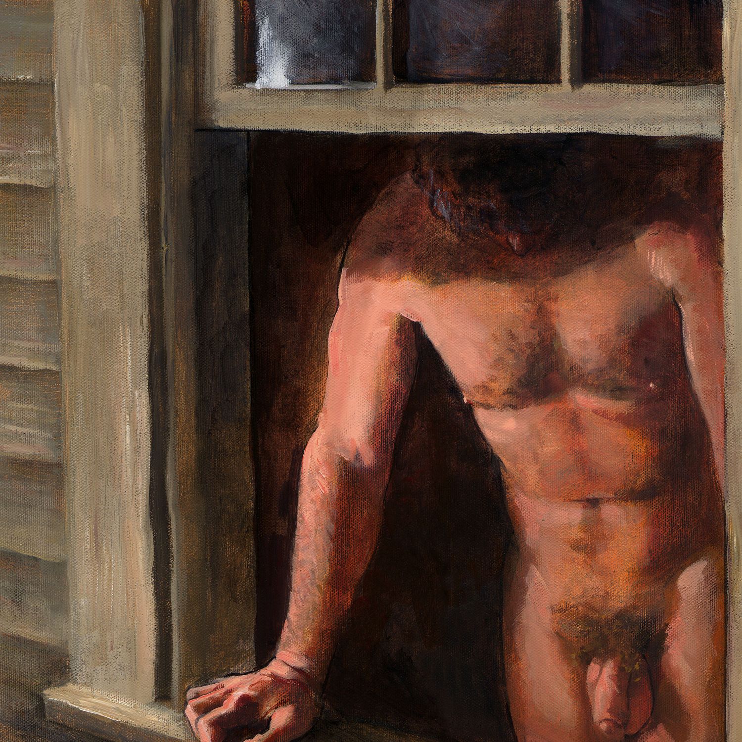 "The Empty House" (Self-Portrait)