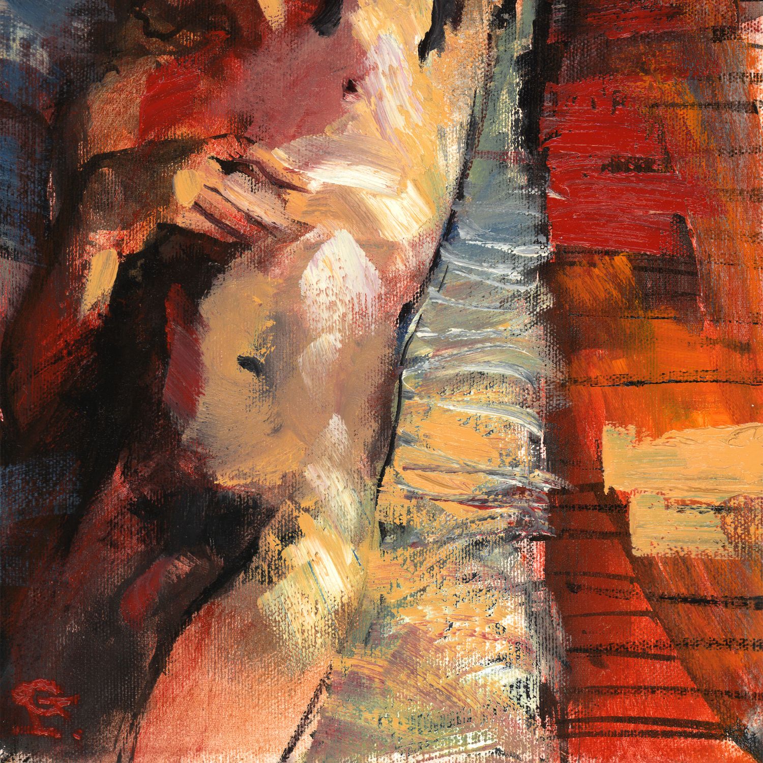 Untitled (Nude in a Bed)
