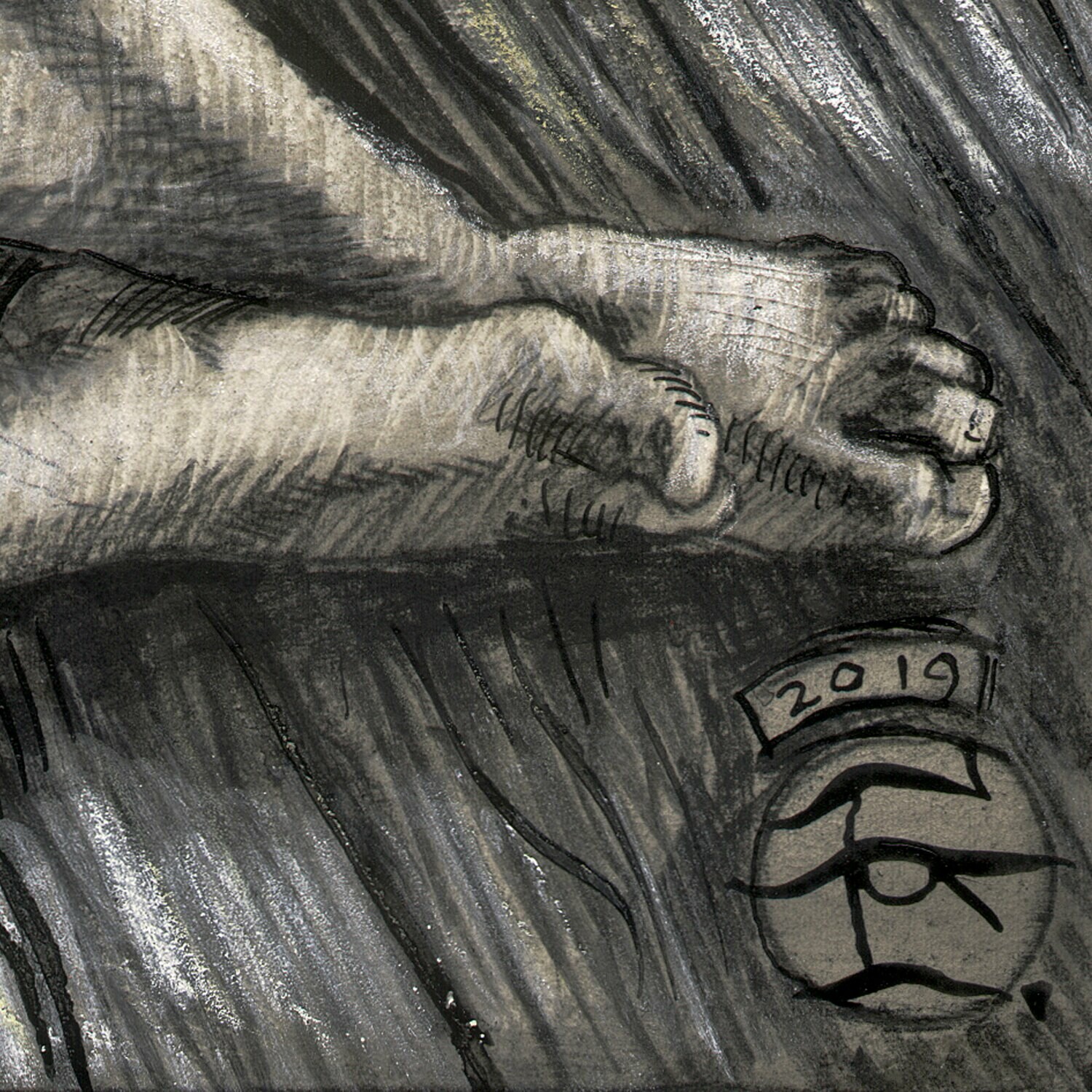 "Long Night" Original Drawing