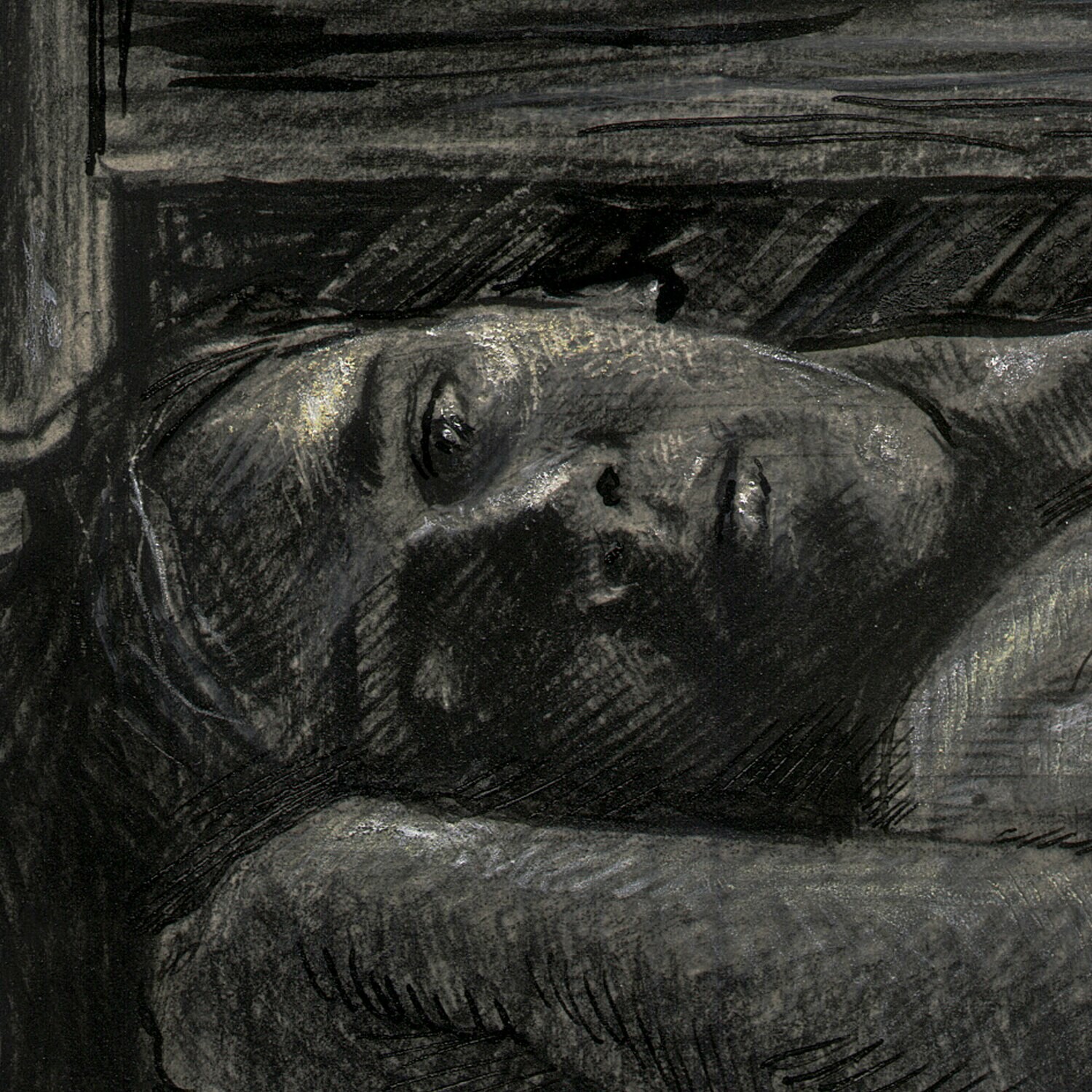 "Long Night" Original Drawing