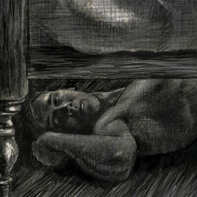 "Long Night" Original Drawing