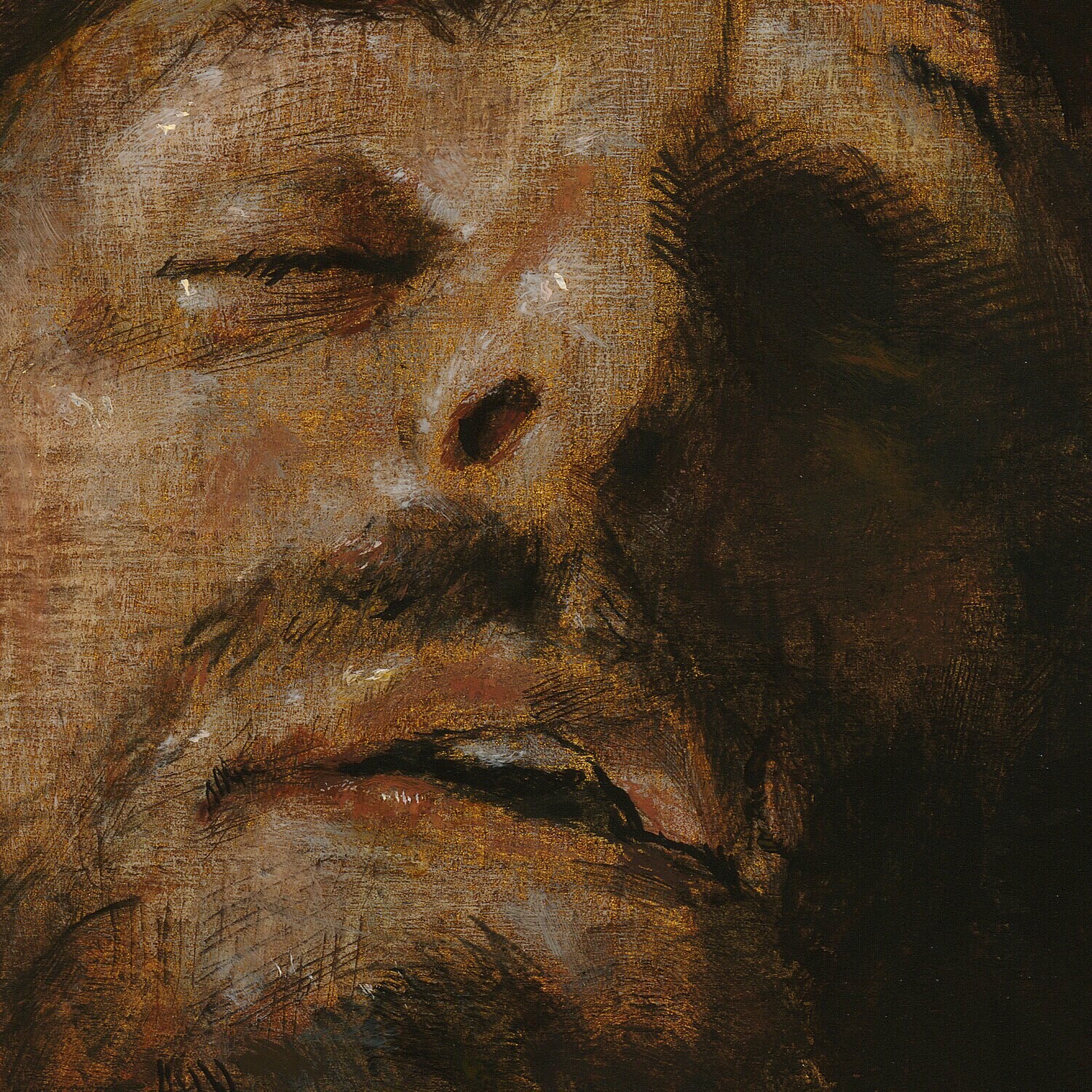 "The Seven Words" Original  Painting on Panel