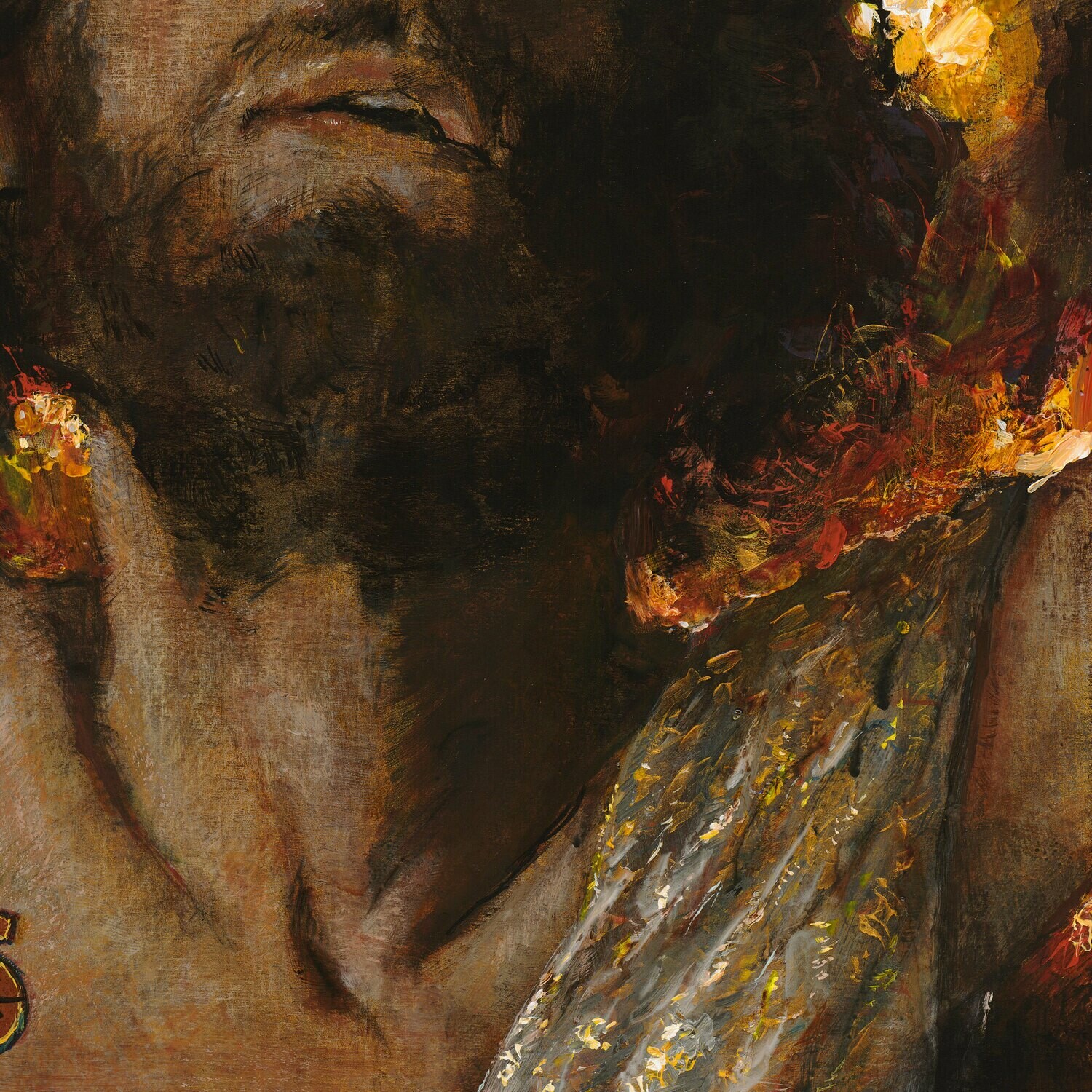 "The Seven Words" Original  Painting on Panel