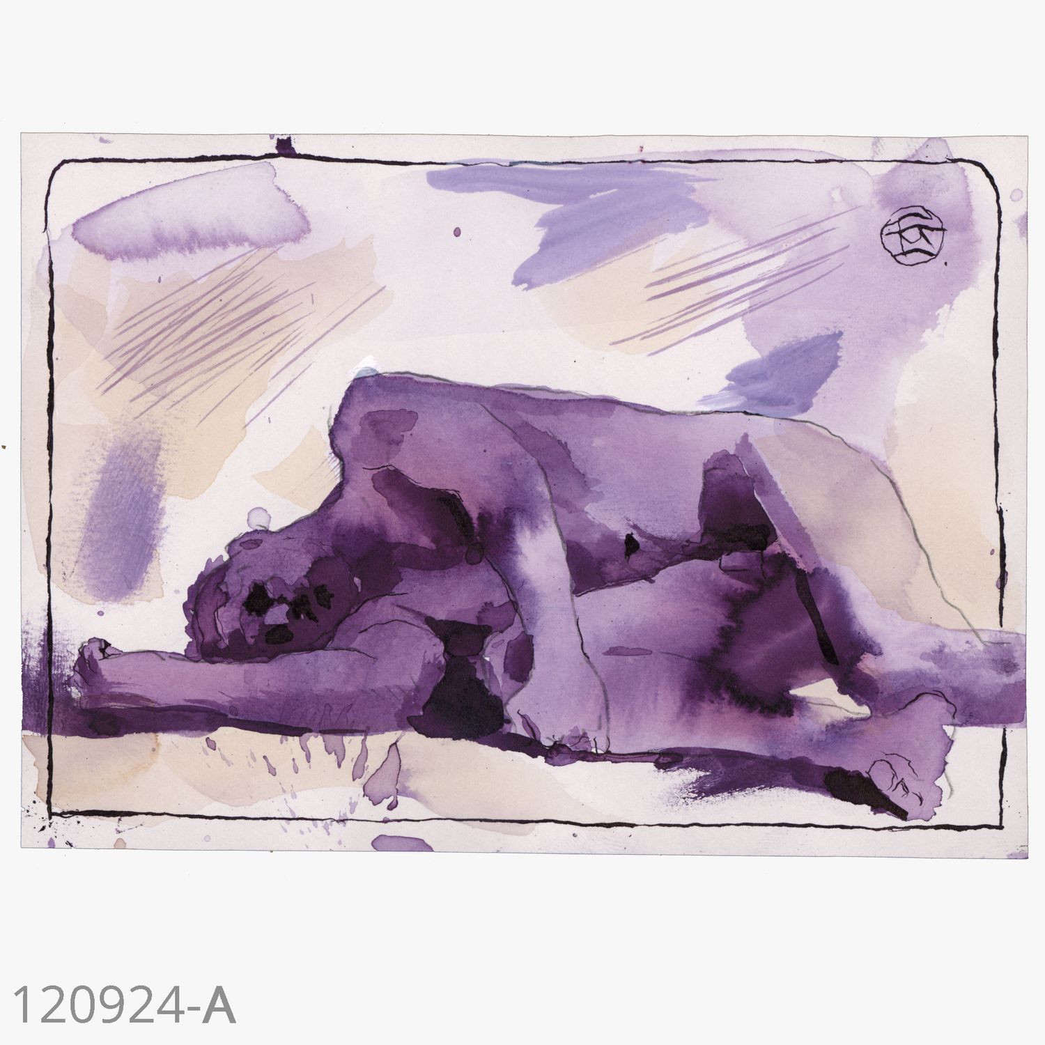 5" X 7" Mixed-Media Works on Paper
