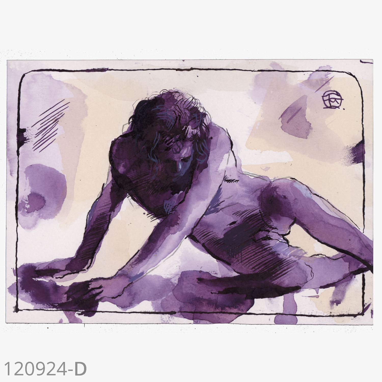 5" X 7" Mixed-Media Works on Paper