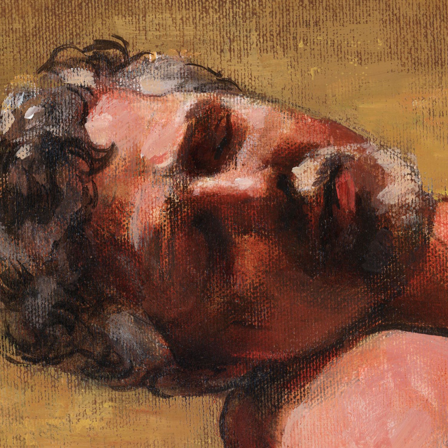 "The Artist's Bath (Self-Portrait)"