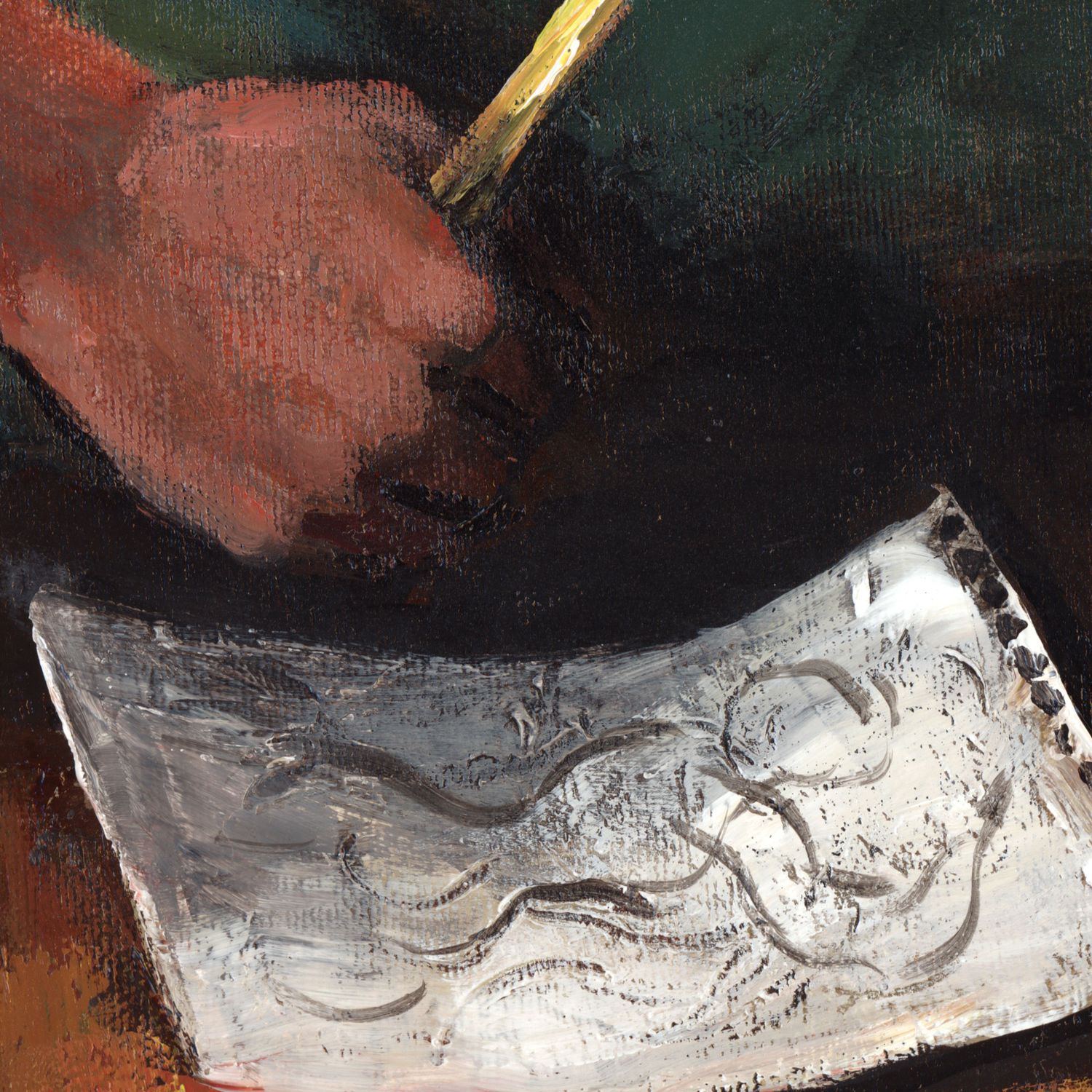 "The Artist's Bath (Self-Portrait)"