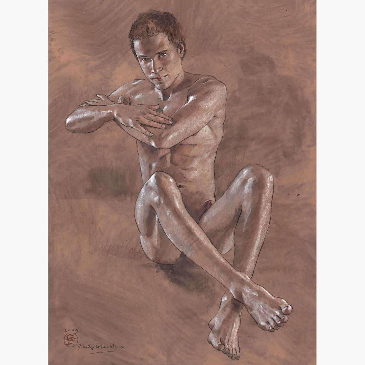 Untitled (Seated Dancer)