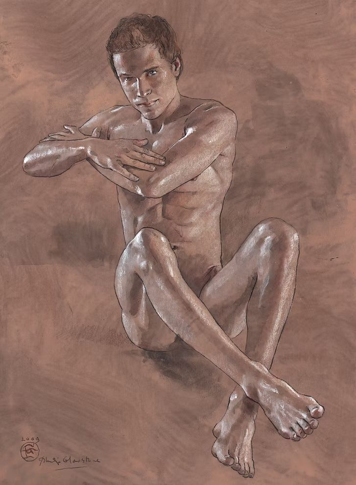 "Seated Dancer" Original Work