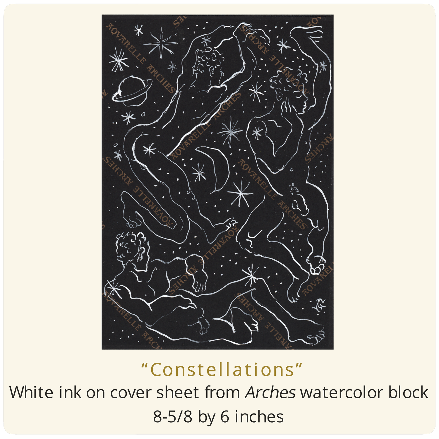 "Constellations" Original Work on Paper