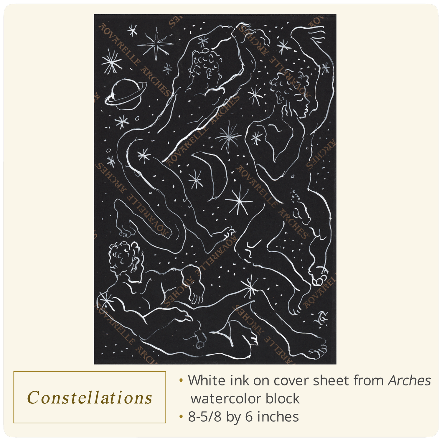 "Constellations" Original Work on Paper