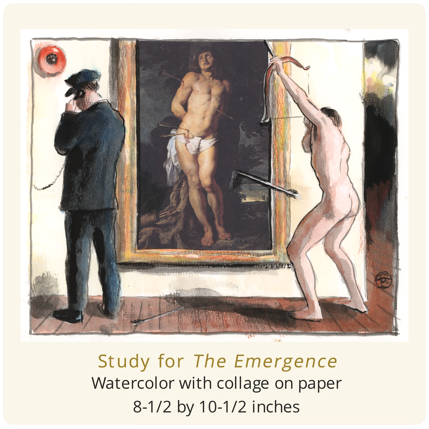 "Study for The Emergence" Original Work
