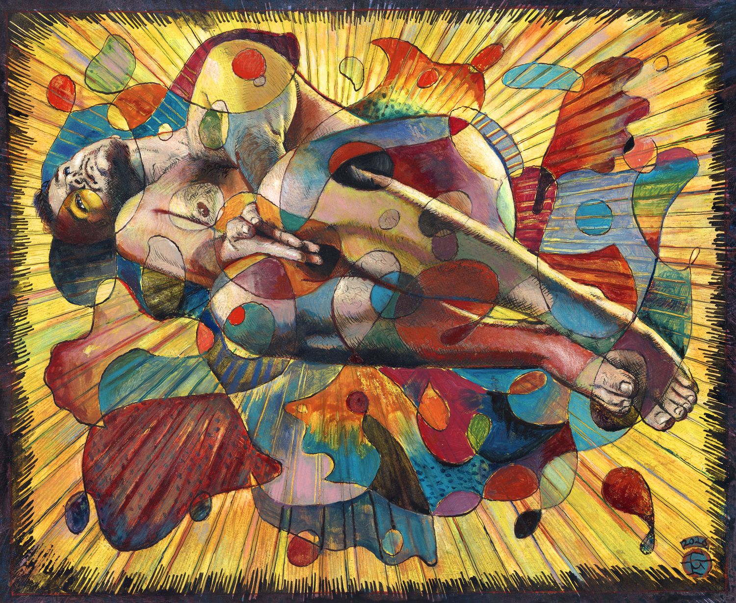 "The Escapist" Original Work on Paper