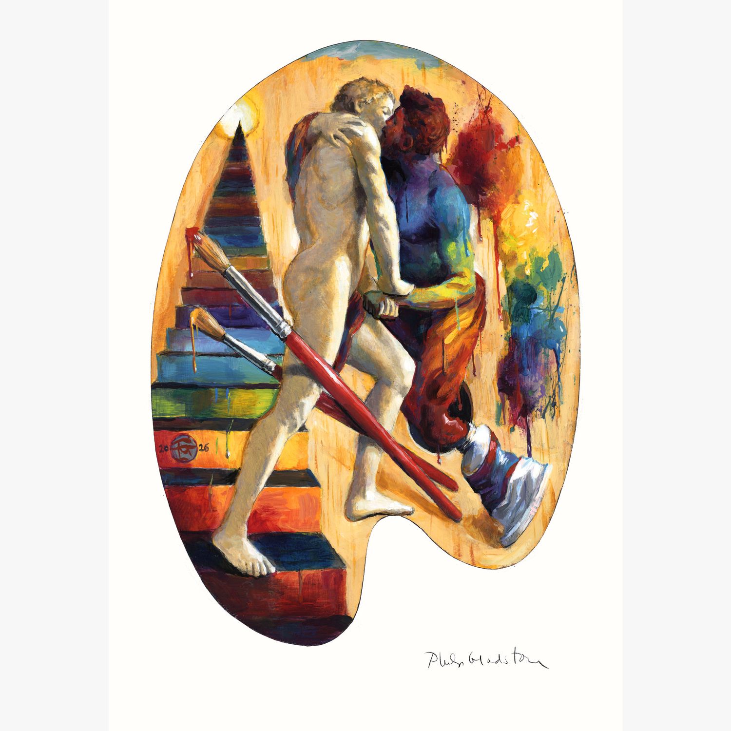 "Color's Embrace"