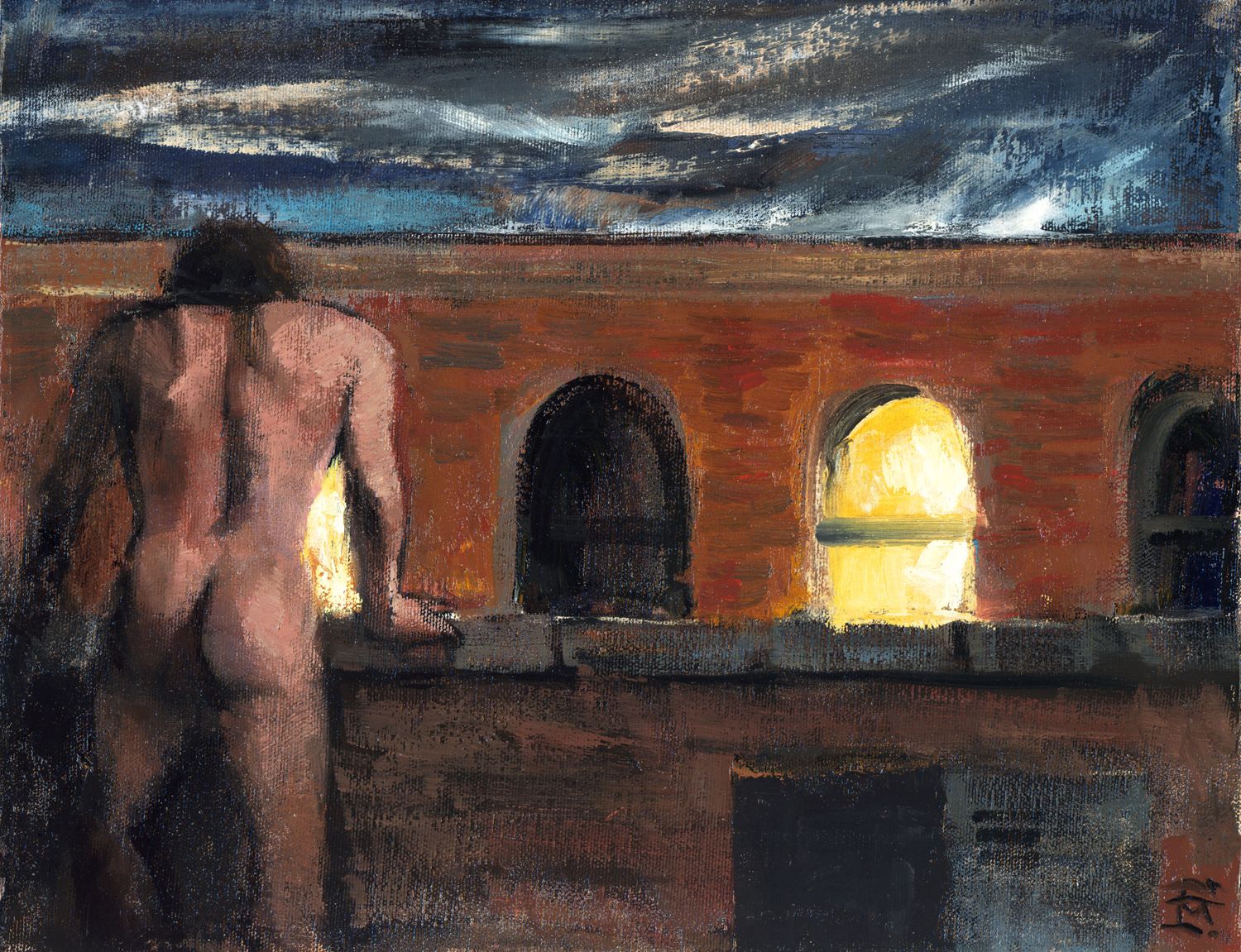 "The Edge" Original Painting