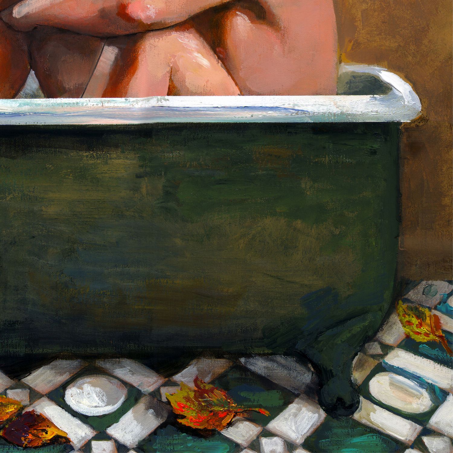 "October Bather"