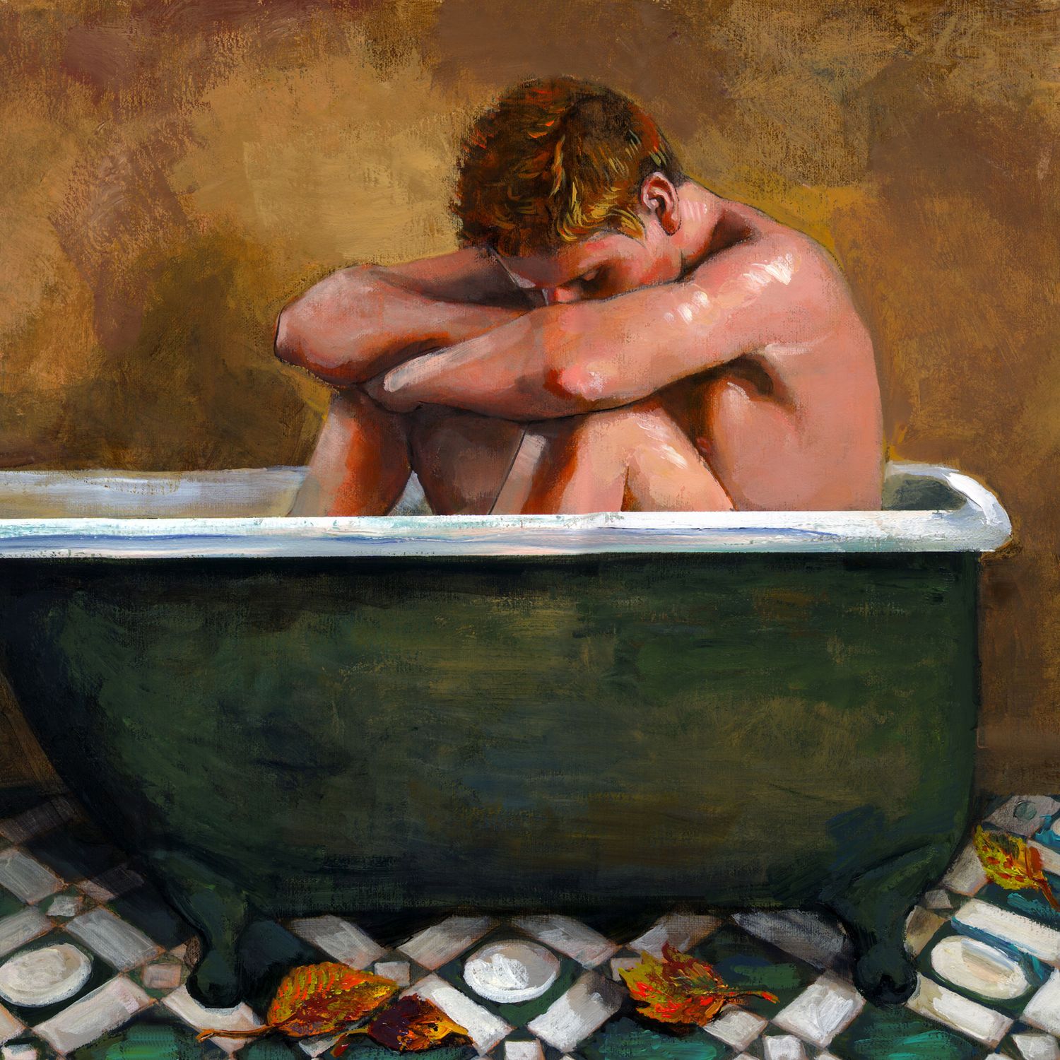 "October Bather"