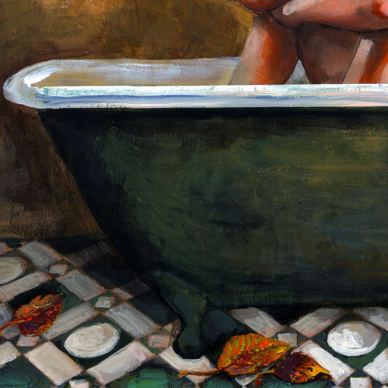 "October Bather"