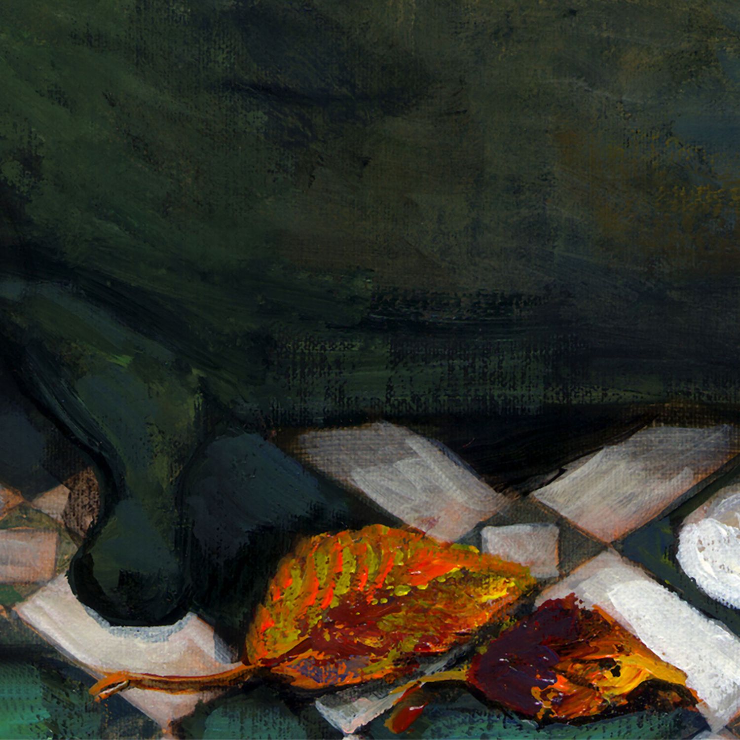 "October Bather"