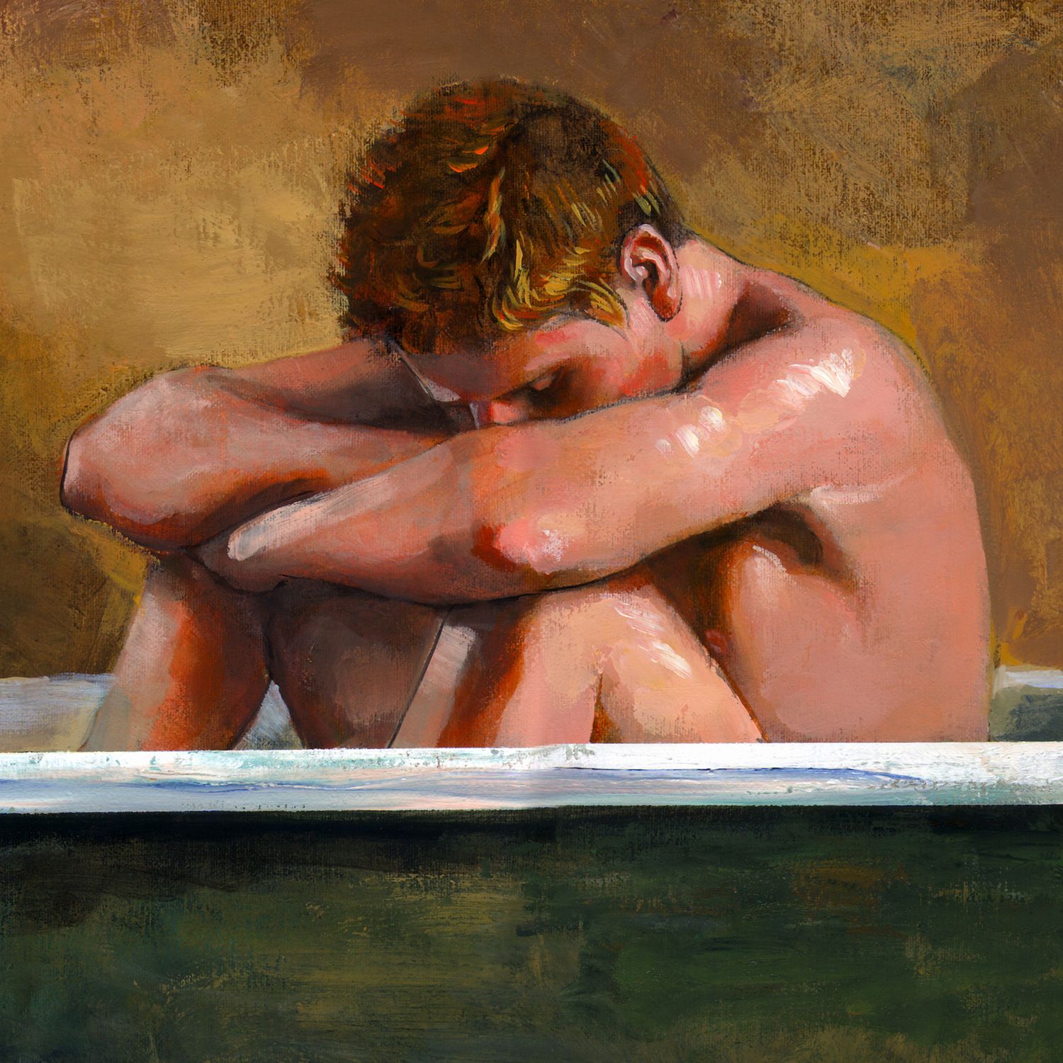 "October Bather"