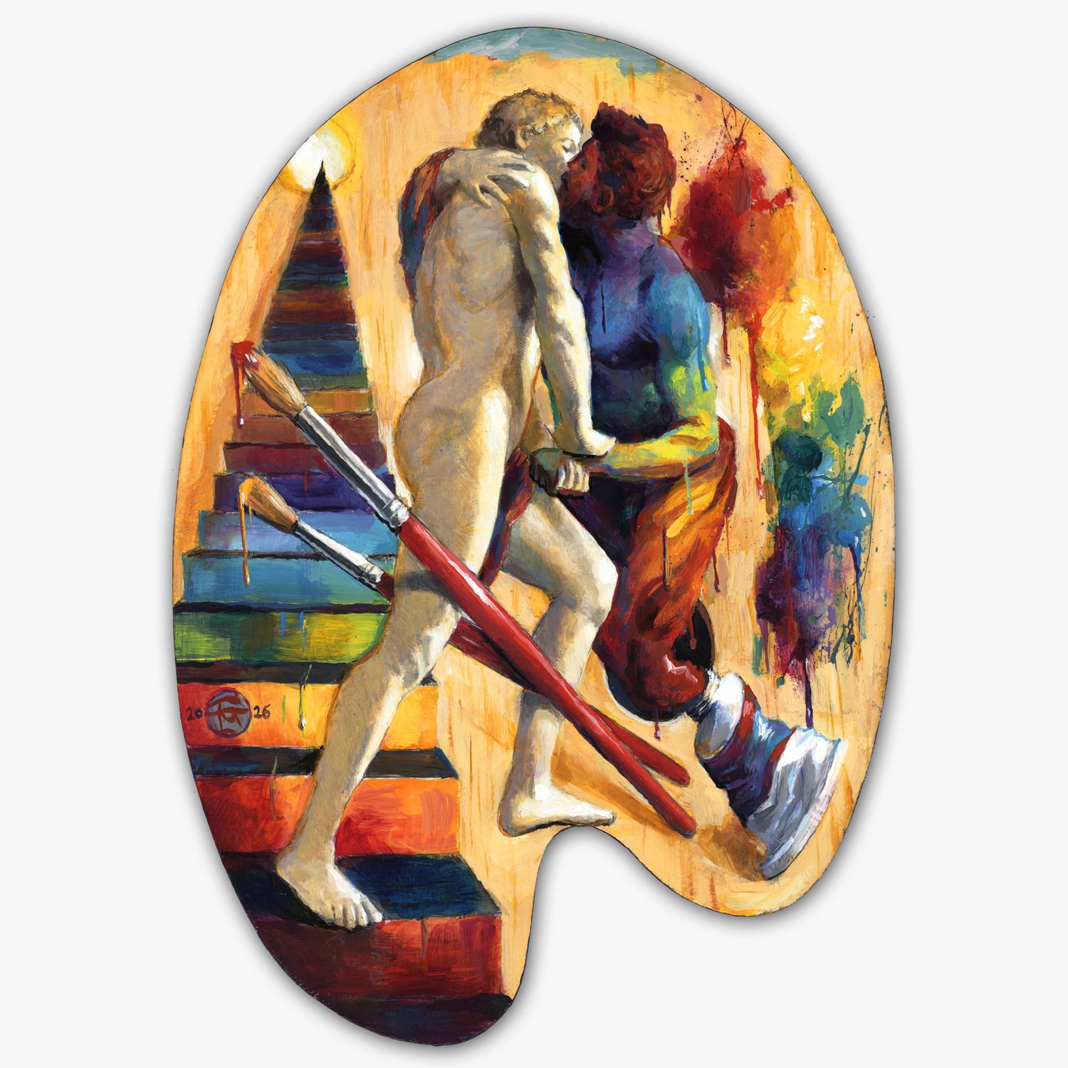 "Color's Embrace"