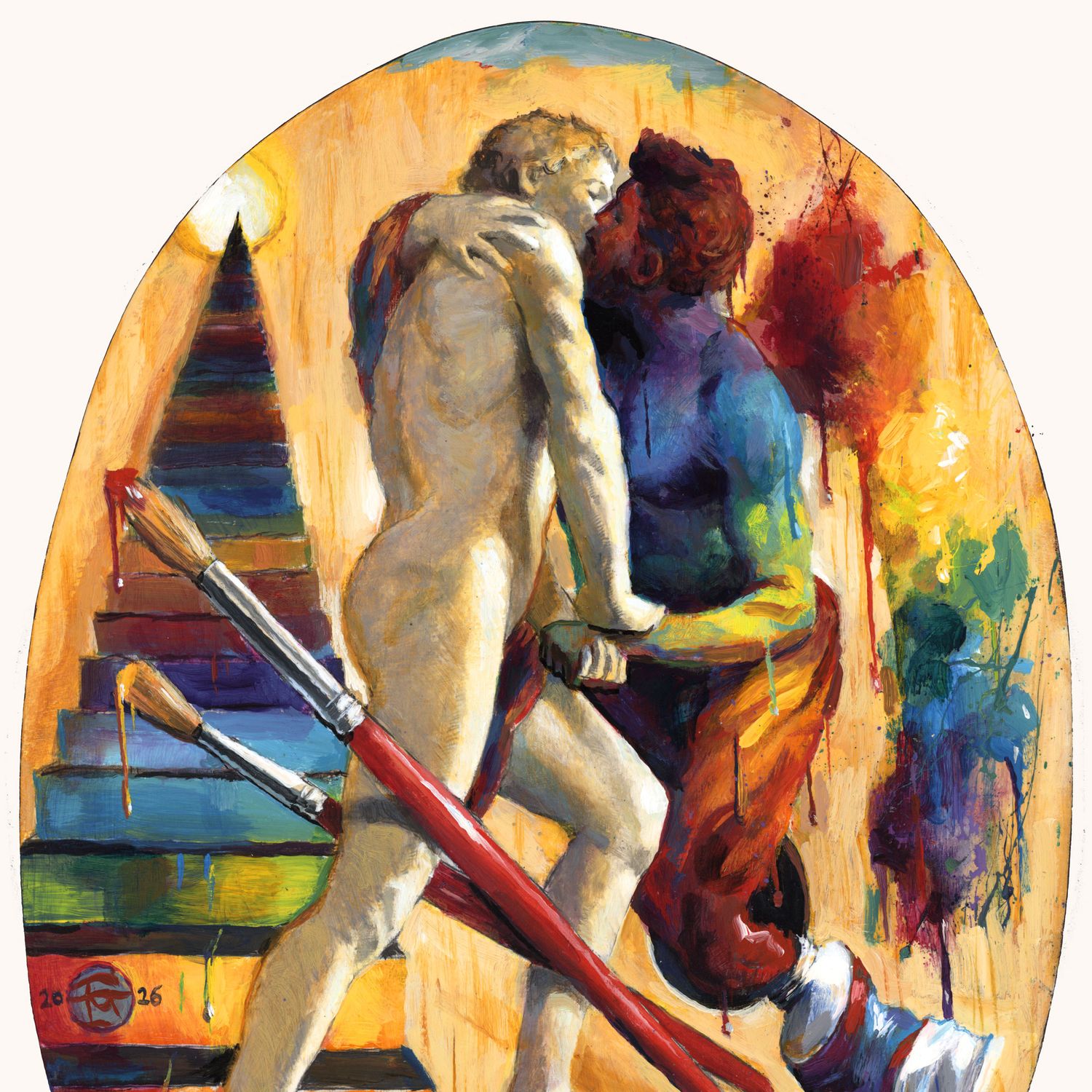 "Color's Embrace"