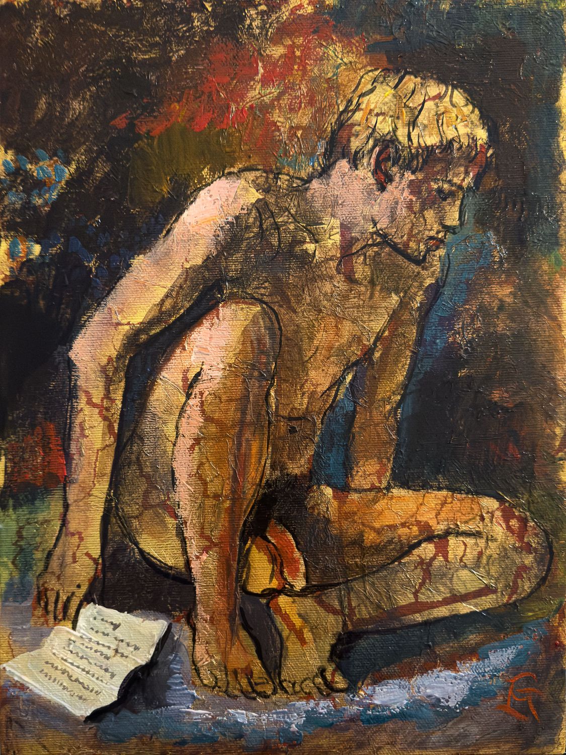"Please Read the Letter" (Diptych)