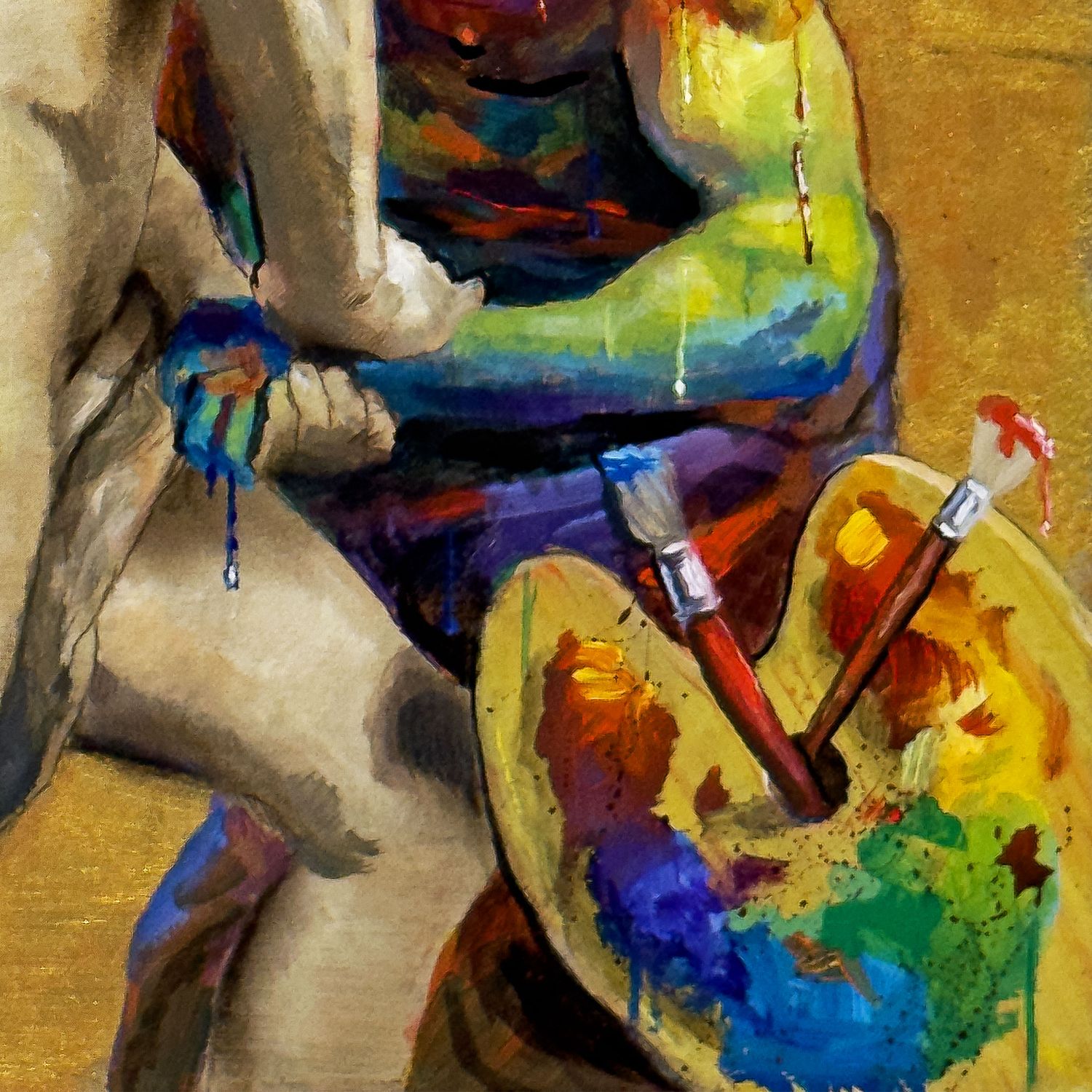 "Painting's Embrace of Sculpture"