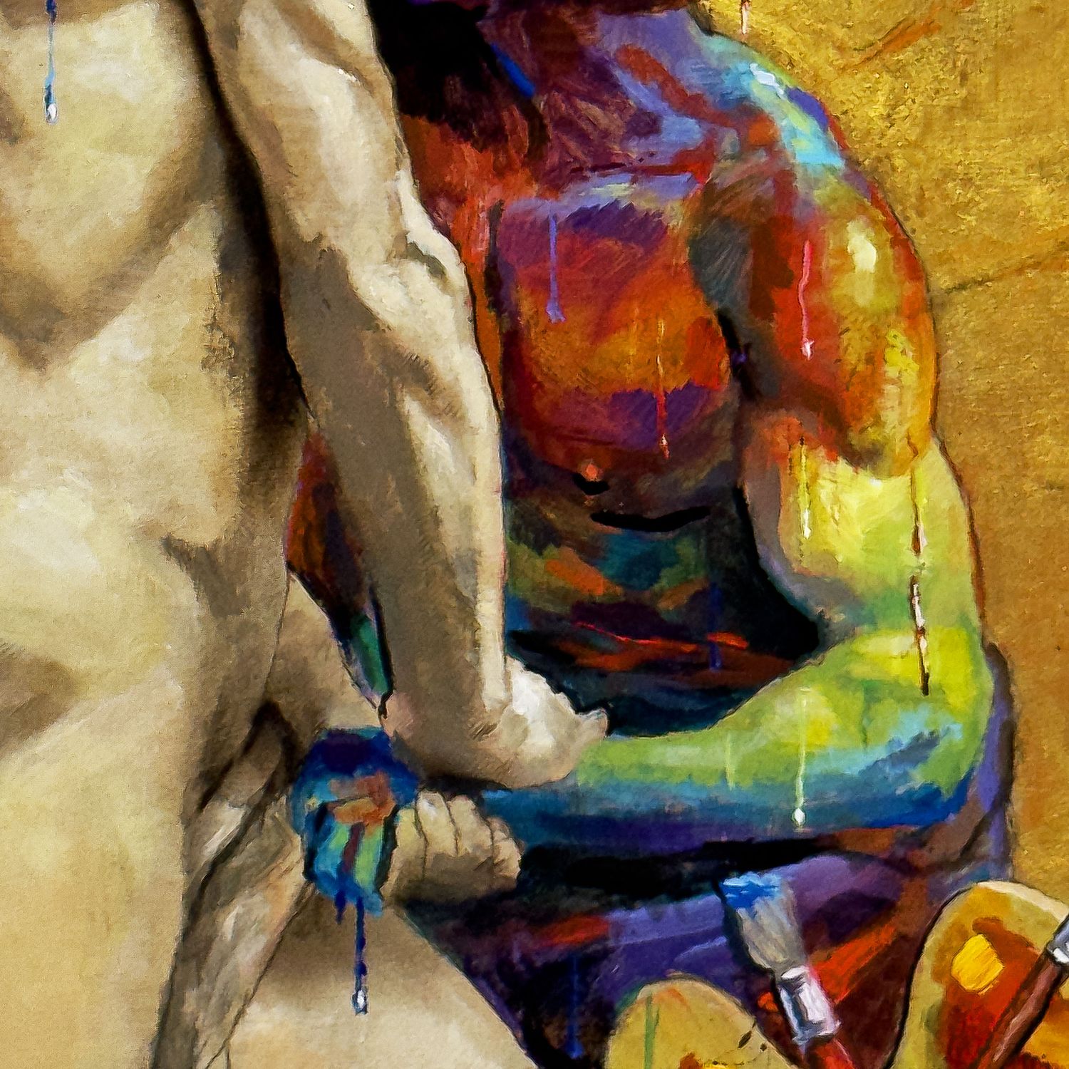 "Painting's Embrace of Sculpture"