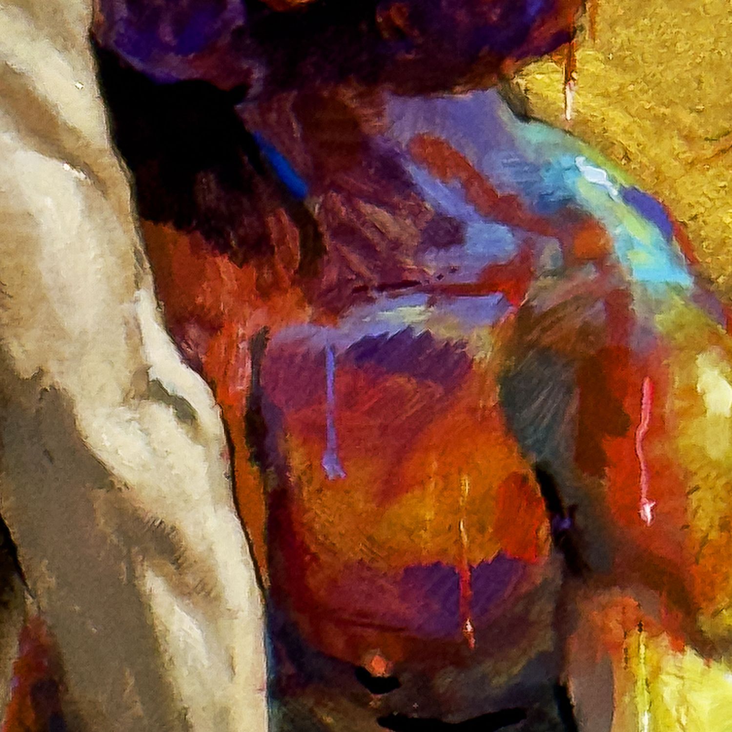 "Painting's Embrace of Sculpture"
